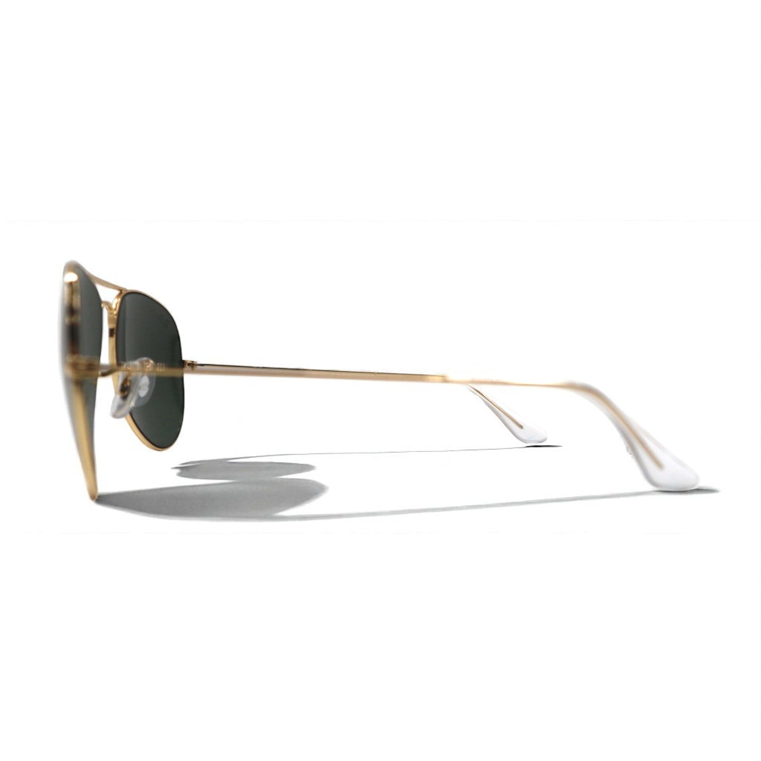 Ray-Ban Aviator Occhiali da Sole a Goccia Doppio Ponte LARGE METAL RB3025 58-14 135 3N Made in Italy