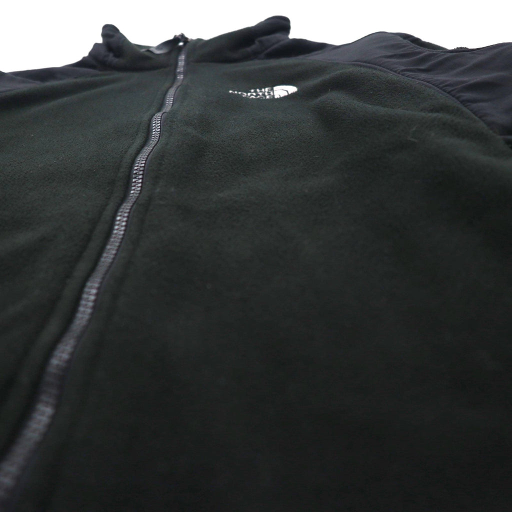 THE NORTH FACE スタンドカラー フリースジャケット S ブラック ドローコード ハイネック