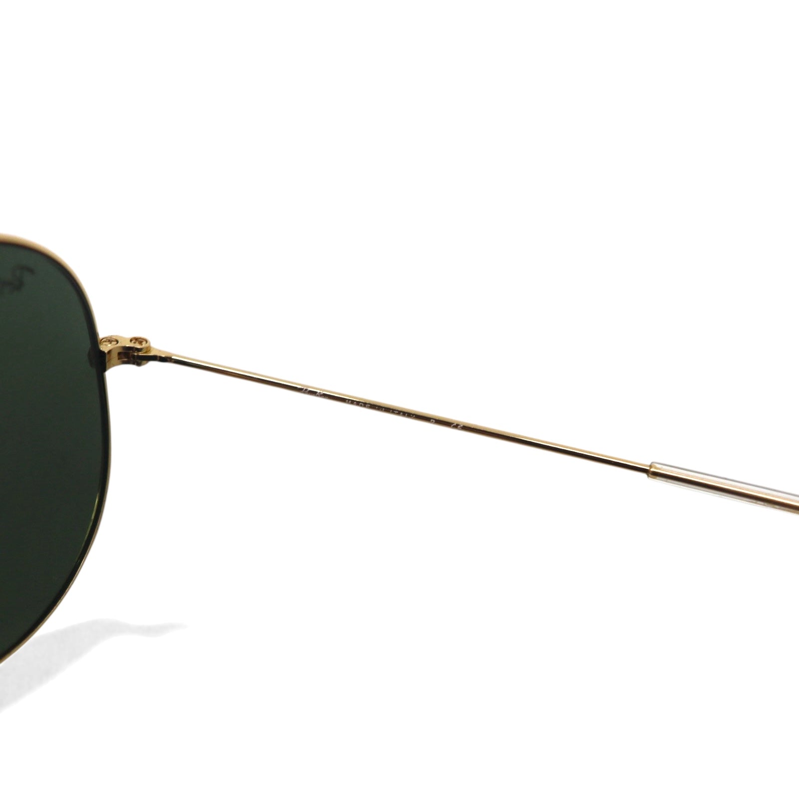 Ray-Ban Aviator Occhiali da Sole a Goccia Doppio Ponte LARGE METAL RB3025 58-14 135 3N Made in Italy