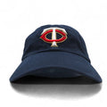 47BRAND Cappellino da baseball FREE, regolabile, blu navy, cotone, MLB Minnesota Twins