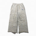 SUGARHILL クラッシュ スウェット トラウザーズ CRUSHED SWEAT TROUSERS パンツ M グレー ダメージ加工 日本製