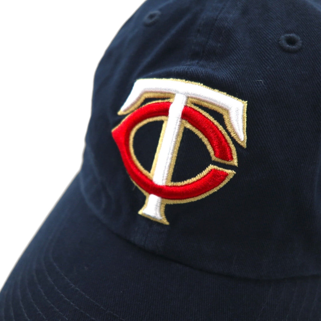 47BRAND Cappellino da baseball FREE, regolabile, blu navy, cotone, MLB Minnesota Twins
