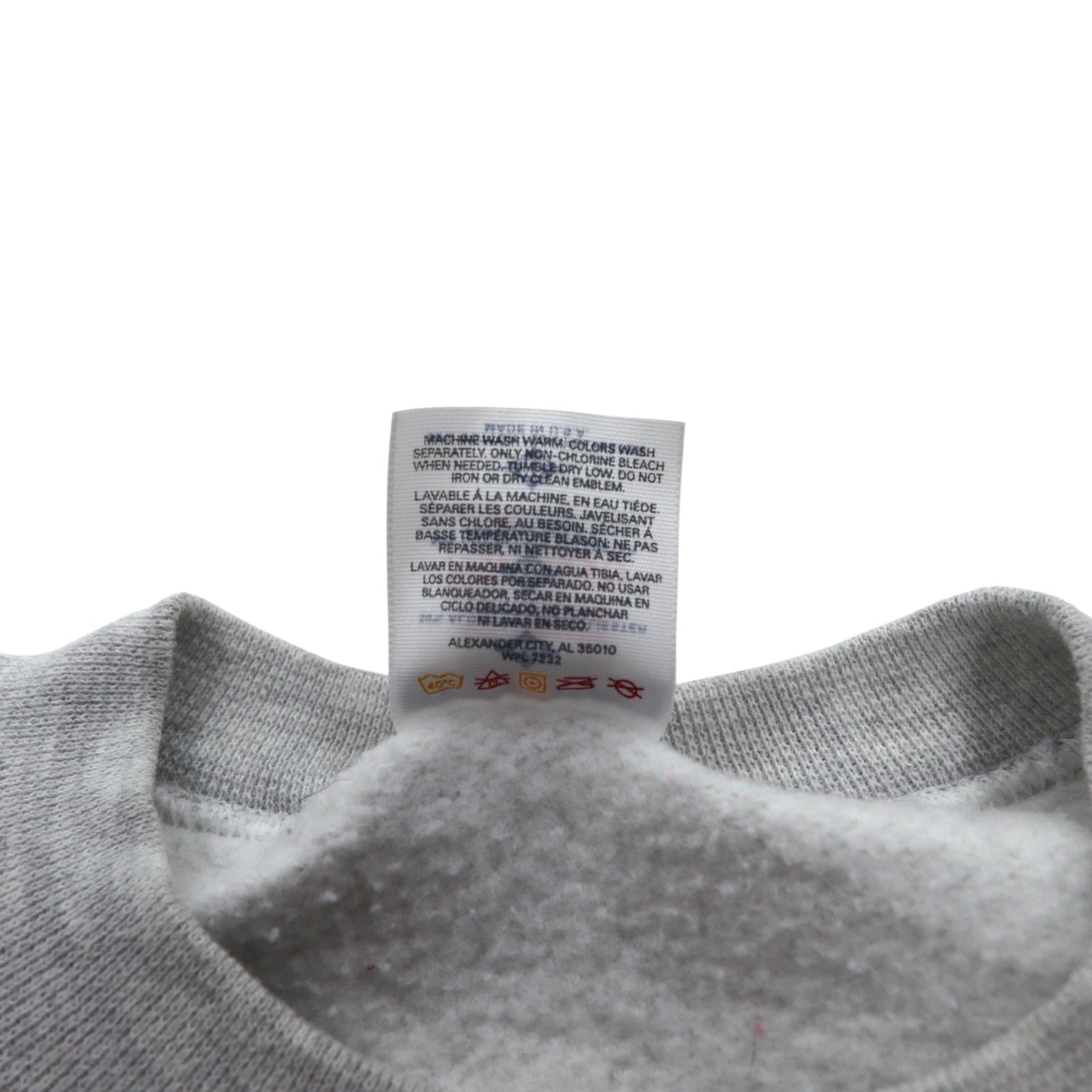 JERZEES Made in USA Anni '90 SUPER SWEATS Stampa College Football Felpa XL Grigia Cotone Felpata NCAA Ohio State Buckeyes football