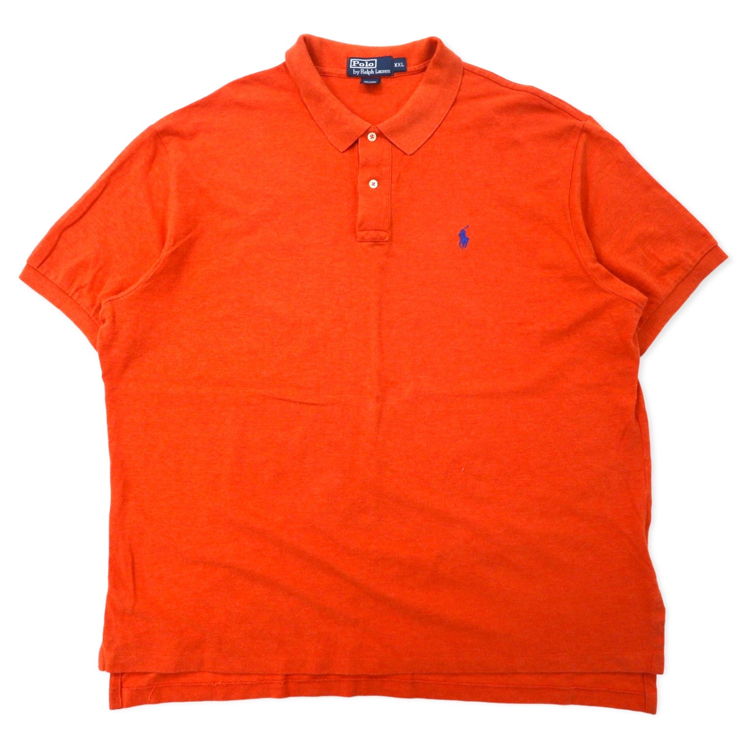 Polo by Ralph Lauren Polo XXL arancione cotone piqué piccolo ricamo pony taglia grande