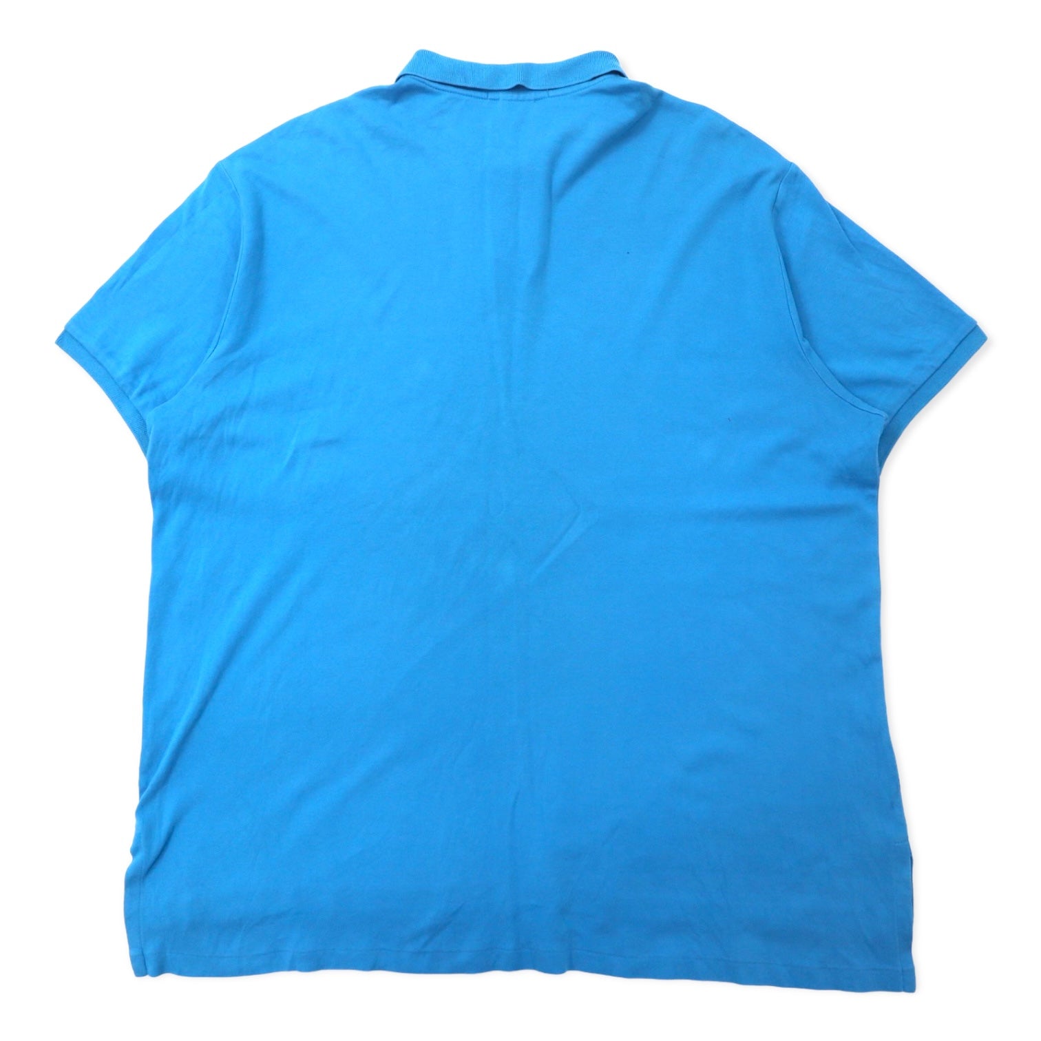 Polo by Ralph Lauren Polo, taglia XXL, colore blu, cotone, CUSTOM FIT, ricamo piccolo pony, taglia grande.