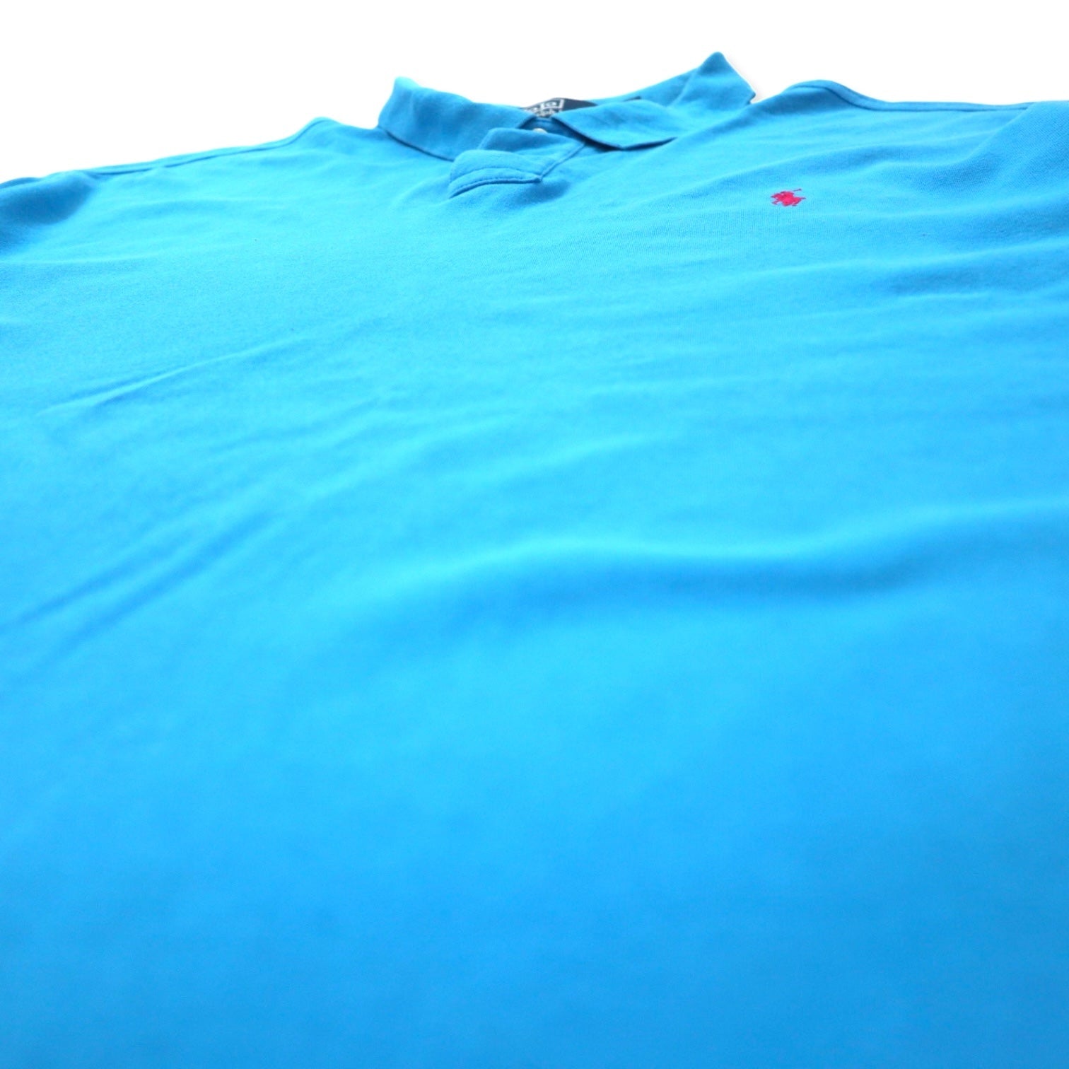 Polo by Ralph Lauren Polo, taglia XXL, colore blu, cotone, CUSTOM FIT, ricamo piccolo pony, taglia grande.