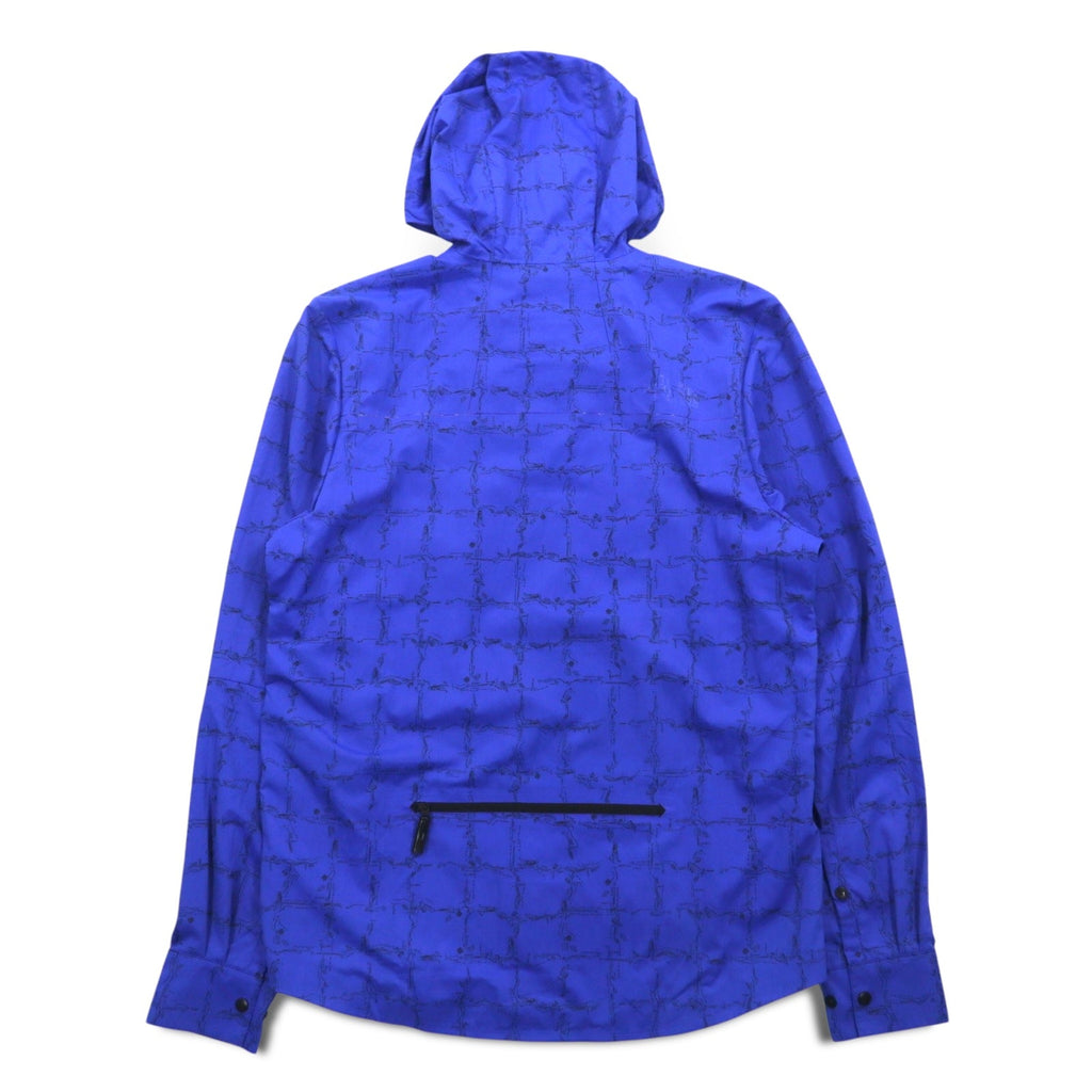 THE NORTH FACE RED LABEL × Slam Jam Giacca a Vento Anorak Taglia S Blu Fantasia Packable M1990 T92S5TS59 Nuovo con etichette
