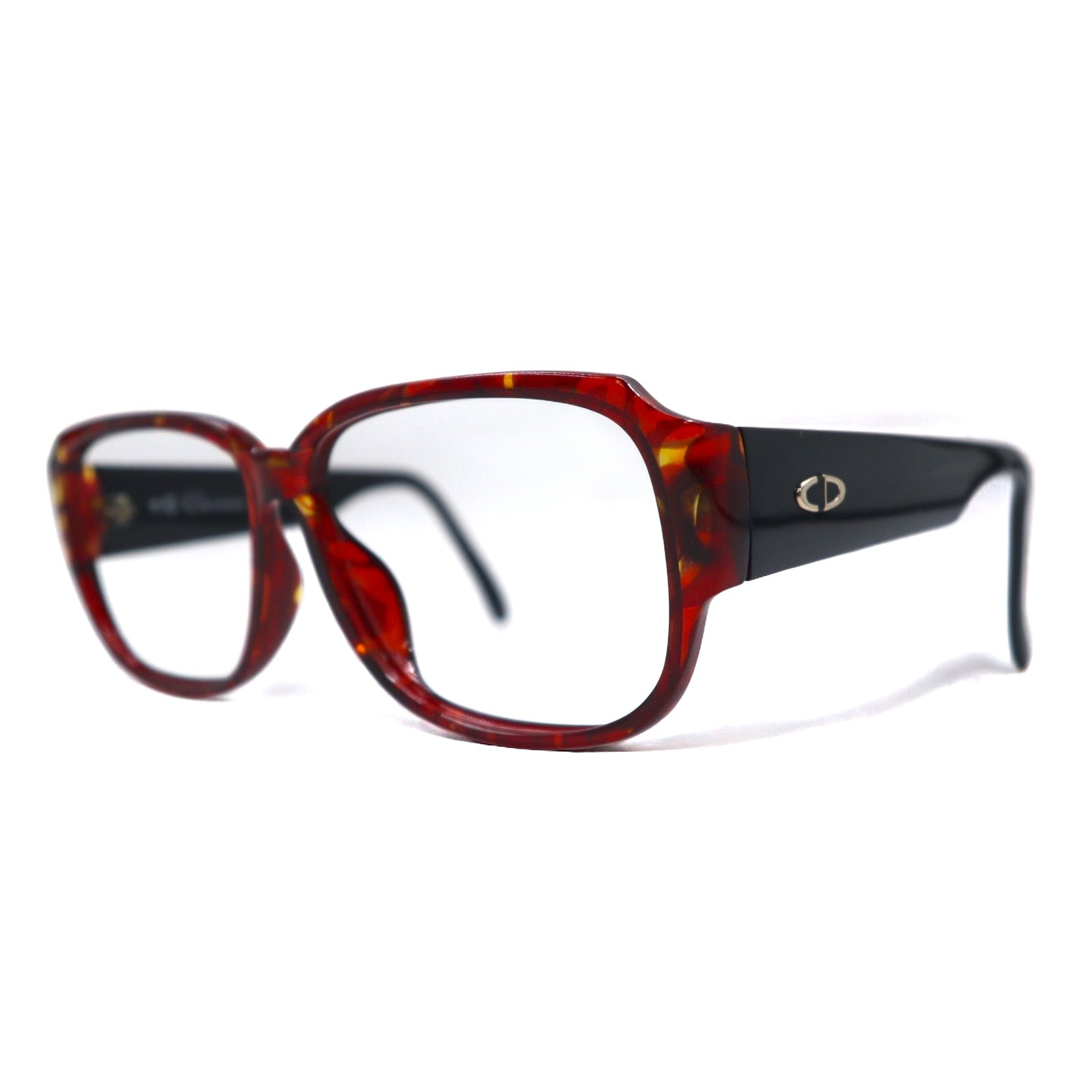 Christian Dior Occhiali da sole/vista made in Germany, marrone tartarugato, logo CD, 2613A30 57◻︎12