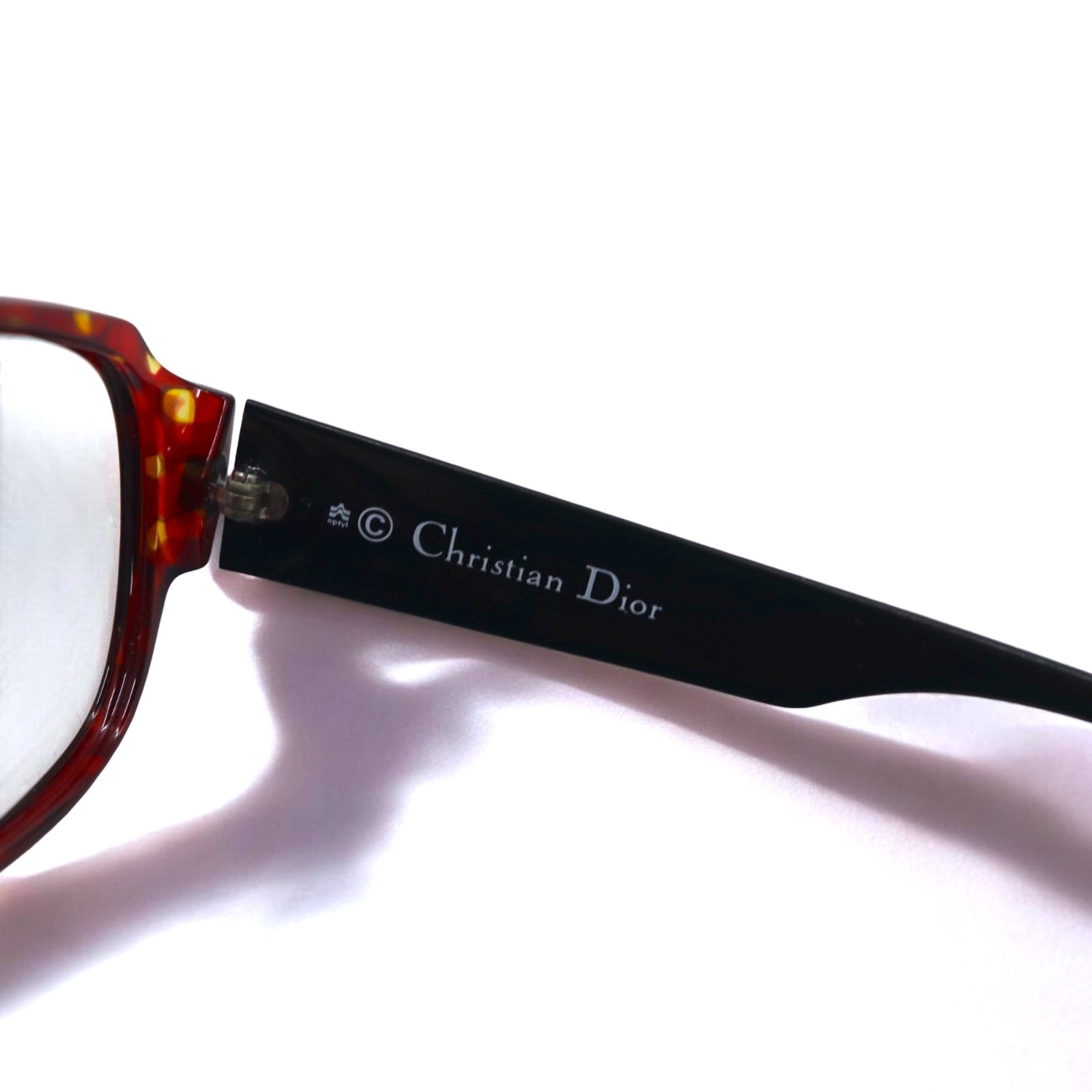 Christian Dior Occhiali da sole/vista made in Germany, marrone tartarugato, logo CD, 2613A30 57◻︎12