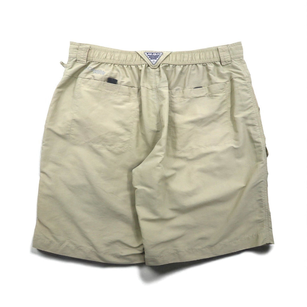 Columbia PFG Permit II Omni-Shade Fishing Cargo Shorts Bermuda Uomo OMNI-SHADE Pantaloncini Corti L Beige Wick Fishing Cargo FM4555