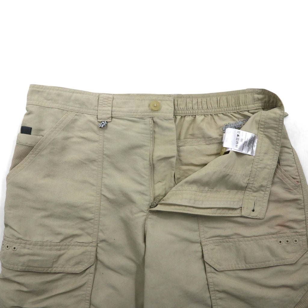 Columbia PFG Permit II Omni-Shade Fishing Cargo Shorts Bermuda Uomo OMNI-SHADE Pantaloncini Corti L Beige Wick Fishing Cargo FM4555