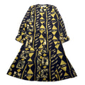 Vintage 90s Japan Made Retro Top and Skirt Set HORIBE レトロ セットアップ スカート XL 総柄 日本製