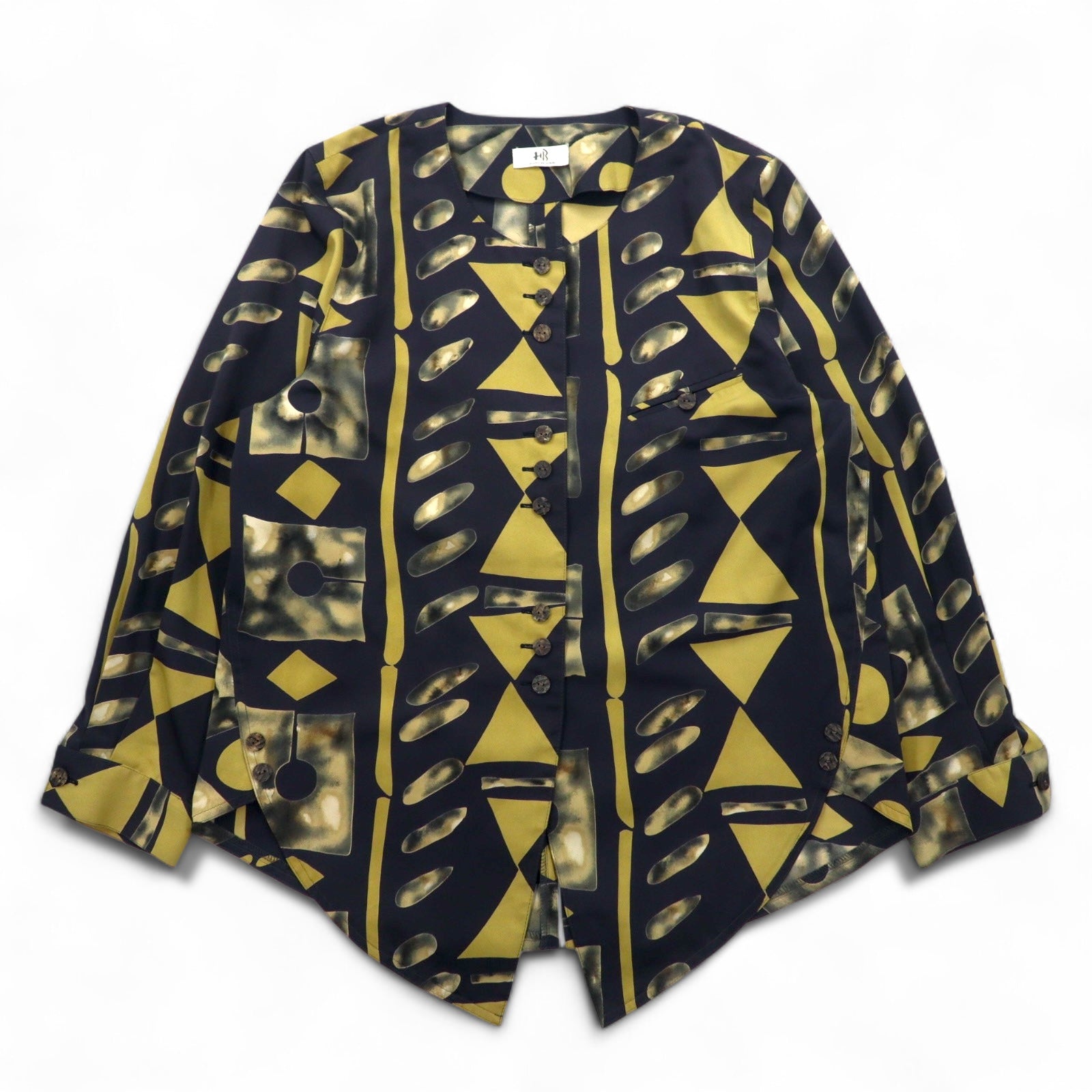 Vintage 90s Japan Made Retro Top and Skirt Set HORIBE レトロ セットアップ スカート XL 総柄 日本製