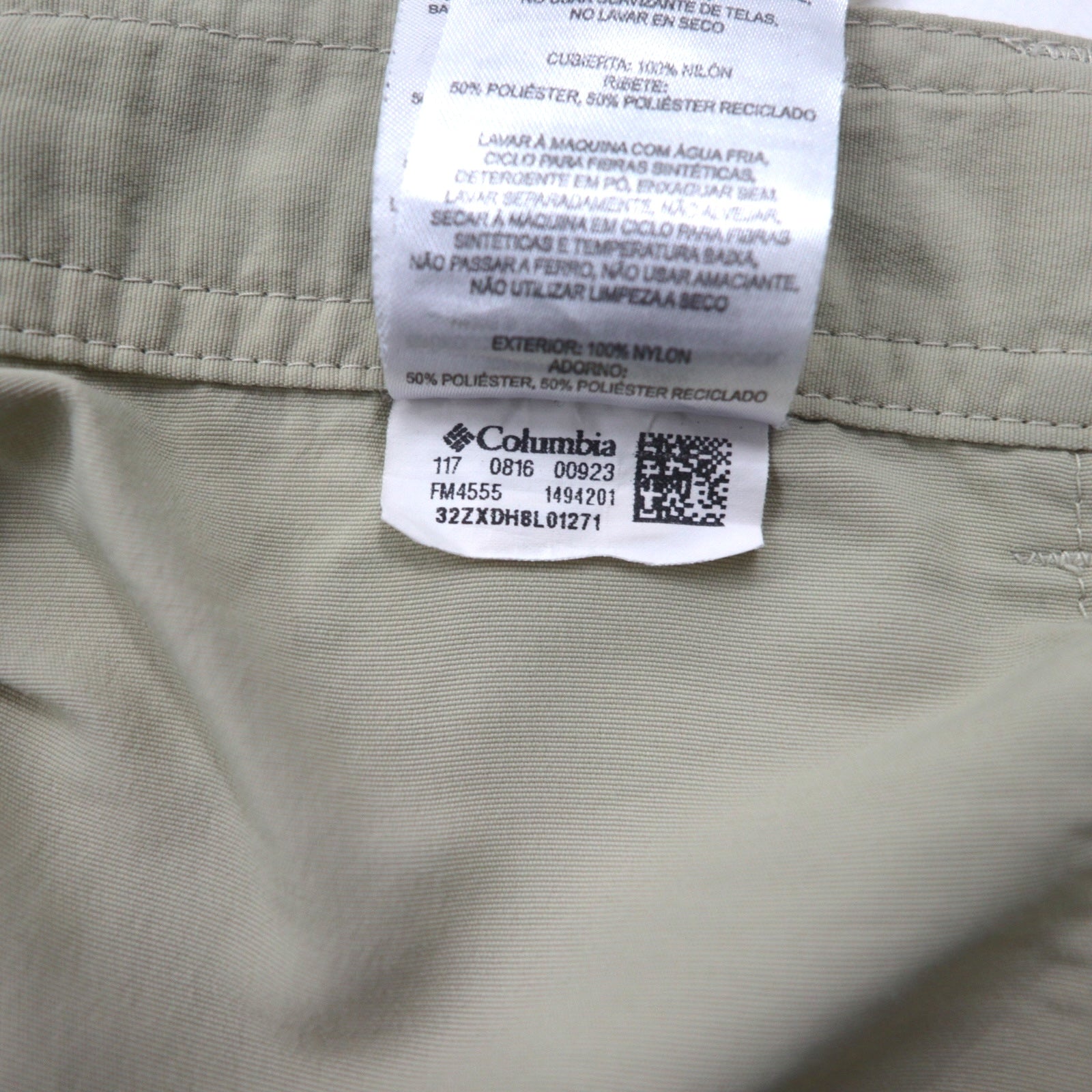 Columbia PFG Permit II Omni-Shade Fishing Cargo Shorts Bermuda Uomo OMNI-SHADE Pantaloncini Corti L Beige Wick Fishing Cargo FM4555