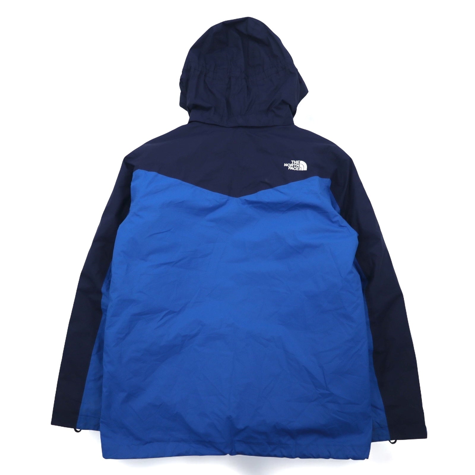 THE NORTH FACE Giacca a vento 3 in 1 taglia XL, colore blu, tecnologia HYVENT impermeabile, sistema Zip-in-Zip, imbottitura liner staccabile A20Y