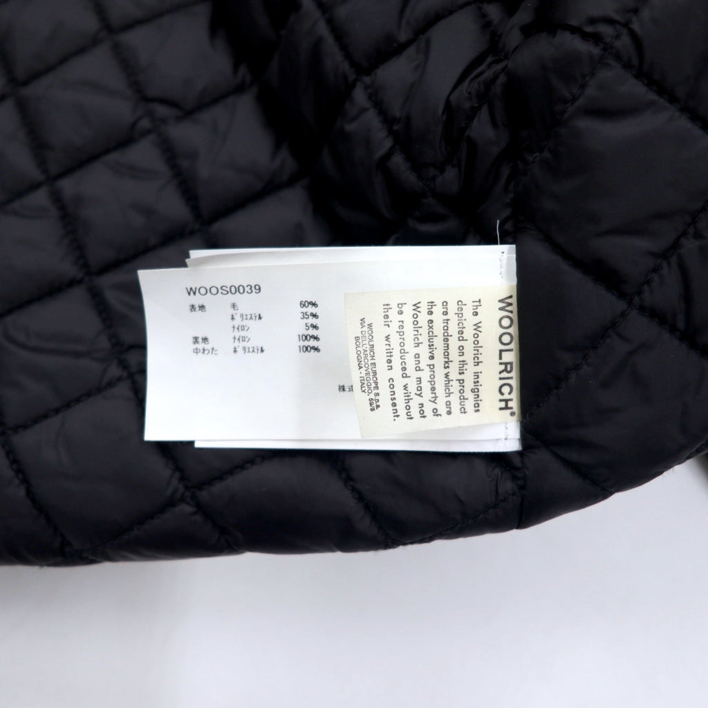 WOOLRICH WOOLEN MILLS Giubbotto imbottito con zip L cachi a quadri lana doppia zip ARCHIVE PATTERN doppia zip WOOS0039