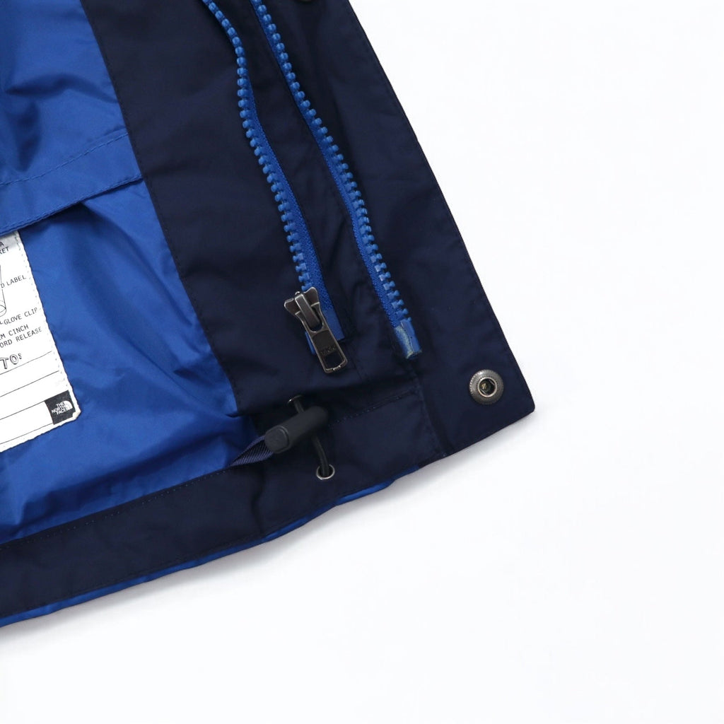 THE NORTH FACE Giacca a vento 3 in 1 taglia XL, colore blu, tecnologia HYVENT impermeabile, sistema Zip-in-Zip, imbottitura liner staccabile A20Y
