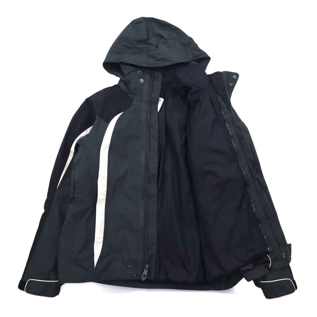 THE NORTH FACE 3WAY マウンテンパーカー S グレー HYVENT ハイベント 防水 中綿 インサレーションライナー着脱式 AR4J