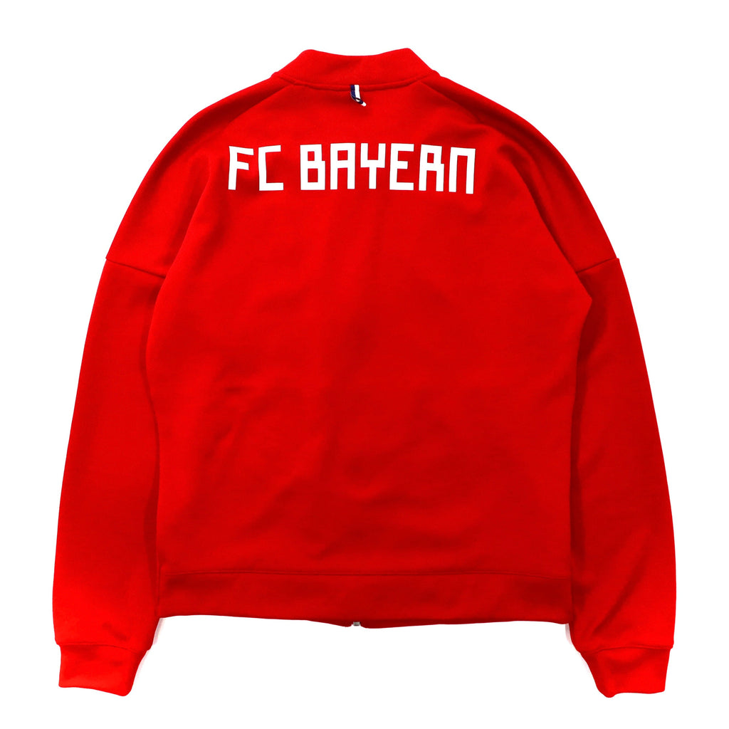 Giacca da tuta Adidas L rossa poliestere FC Bayern Monaco 18-19 CY6107