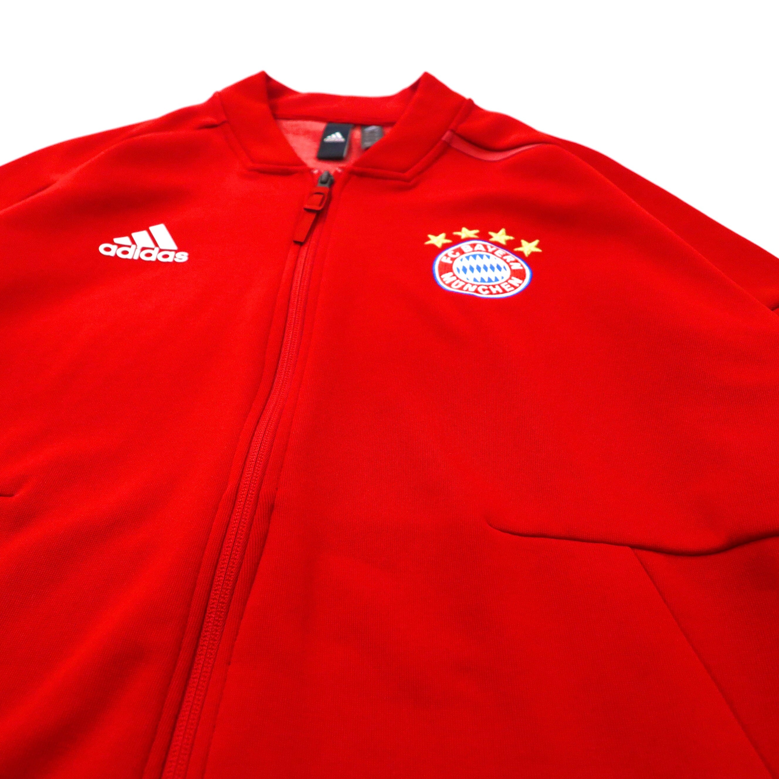Giacca da tuta Adidas L rossa poliestere FC Bayern Monaco 18-19 CY6107