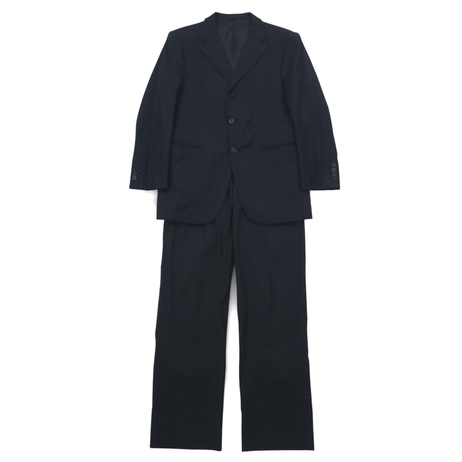 BURBERRY BLACK LABEL Abito 3 pezzi M nero a righe BMD40-109-09 Prodotto in Giappone