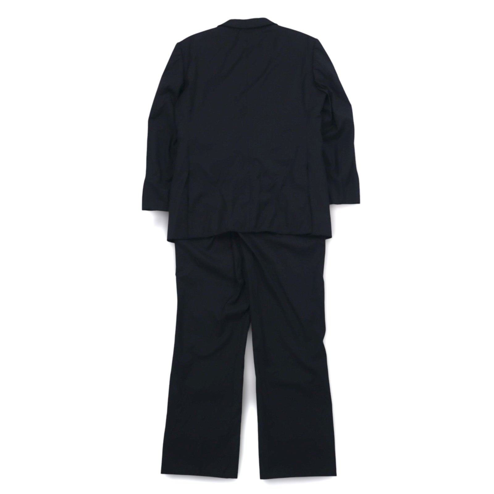 BURBERRY BLACK LABEL Abito 3 pezzi M nero a righe BMD40-109-09 Prodotto in Giappone
