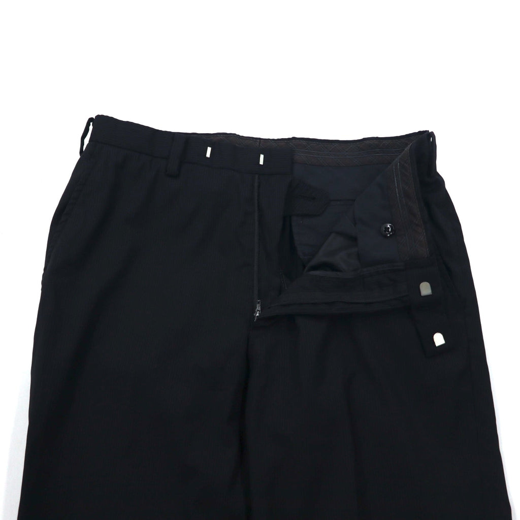 BURBERRY BLACK LABEL Abito 3 pezzi M nero a righe BMD40-109-09 Prodotto in Giappone