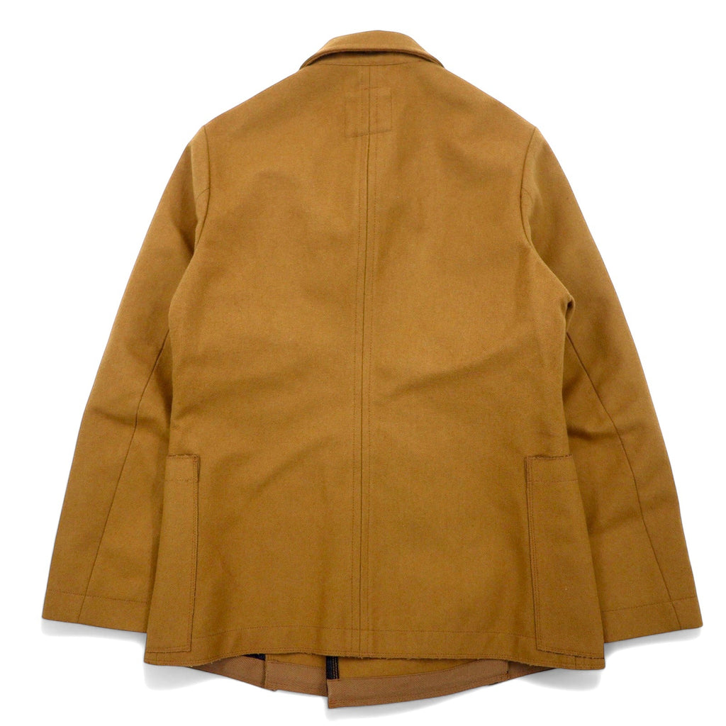 MARITHE FRANCOIS GIRBAUD Giacca Doppiopetto in Tweed Beige di Lana M M7-4760