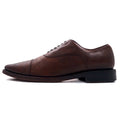 Thursday Boot Company Scarpe stringate Oxford cap-toe 28 cm in pelle marrone Edizione limitata Design newyorkese HAND CRAFTED Fabbricate in Messico