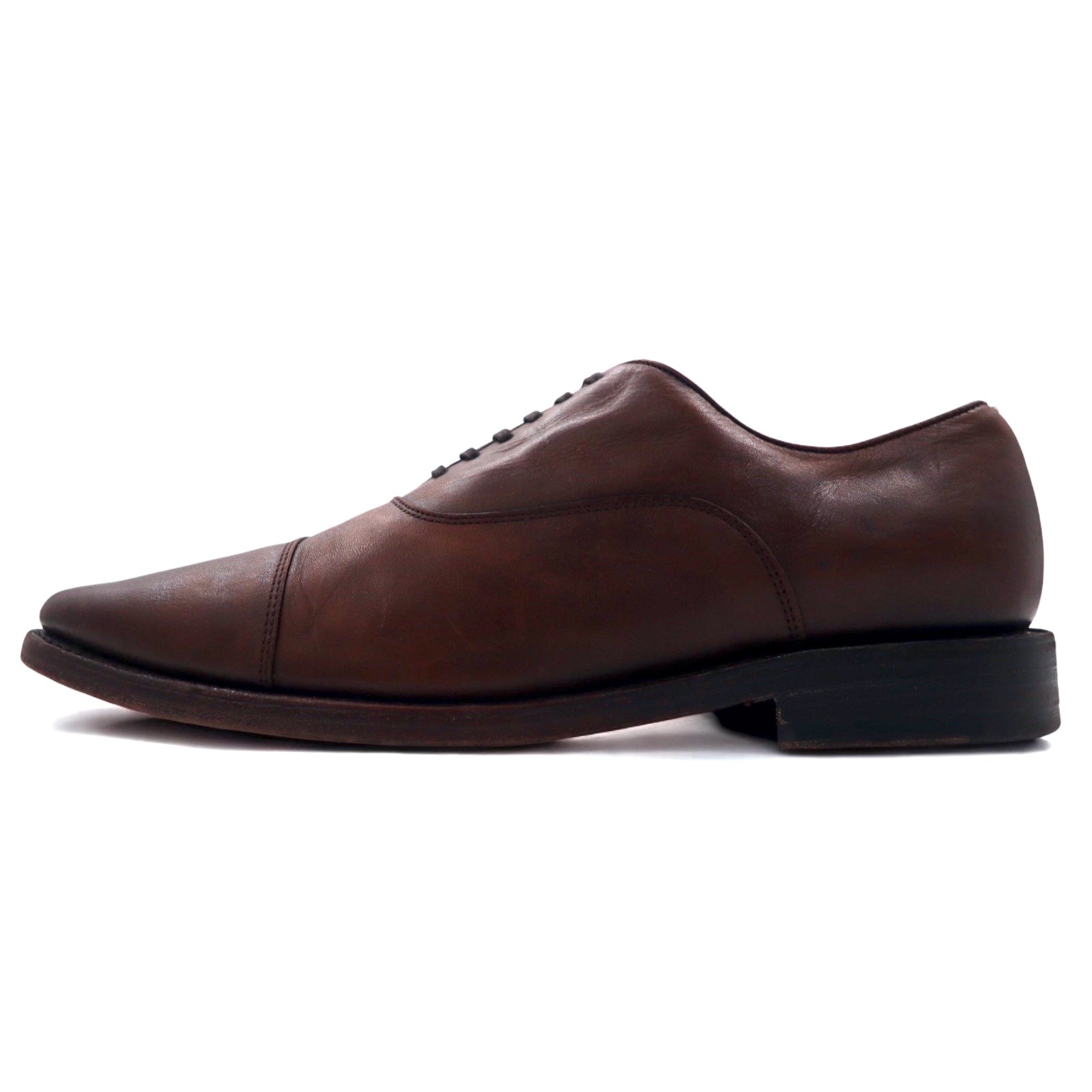 Thursday Boot Company Scarpe stringate Oxford cap-toe 28 cm in pelle marrone Edizione limitata Design newyorkese HAND CRAFTED Fabbricate in Messico