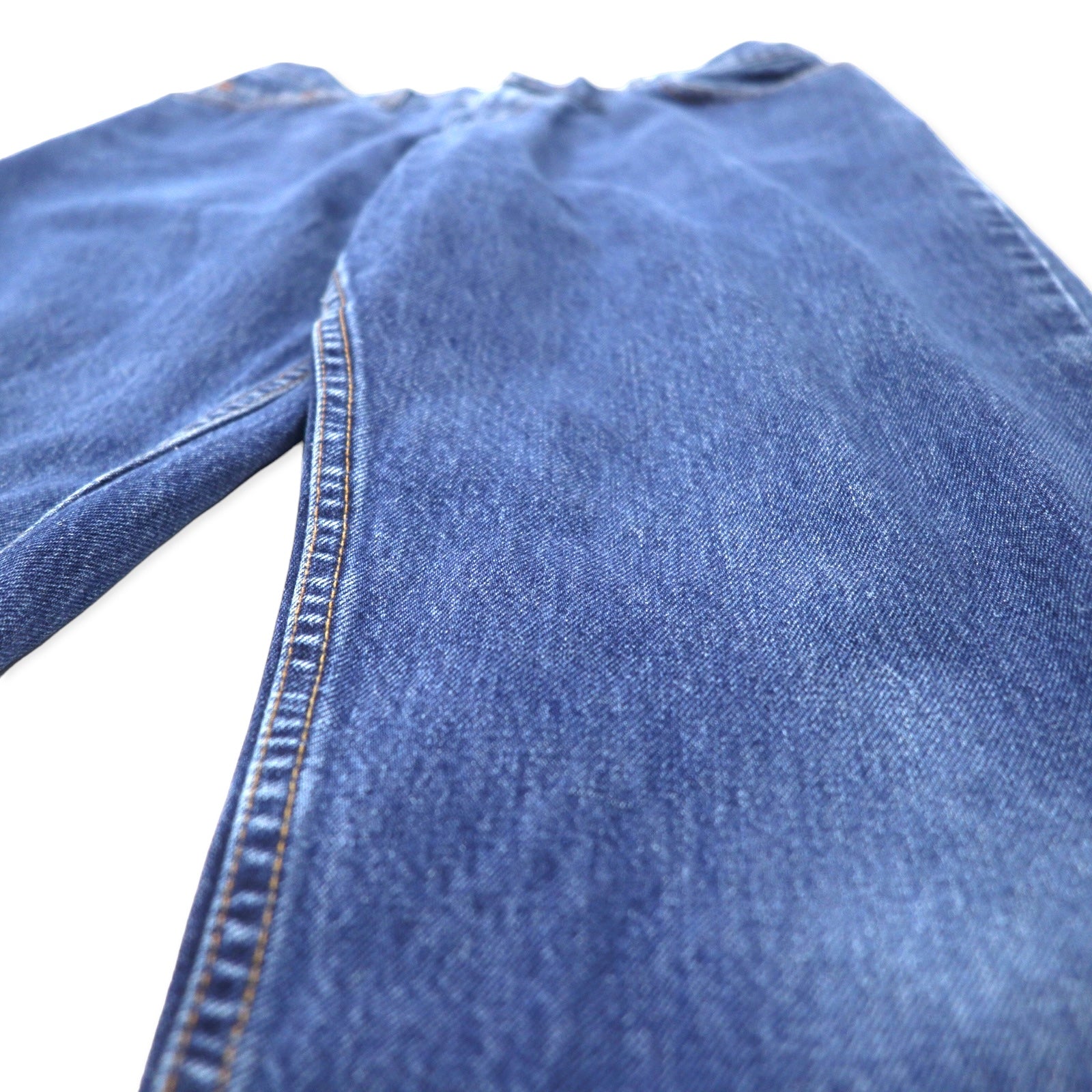 Levi's USA 550 Relaxed Fit Tapered Jeans 12 Blu Cotone Chiusura a Cerniera Bottone 512