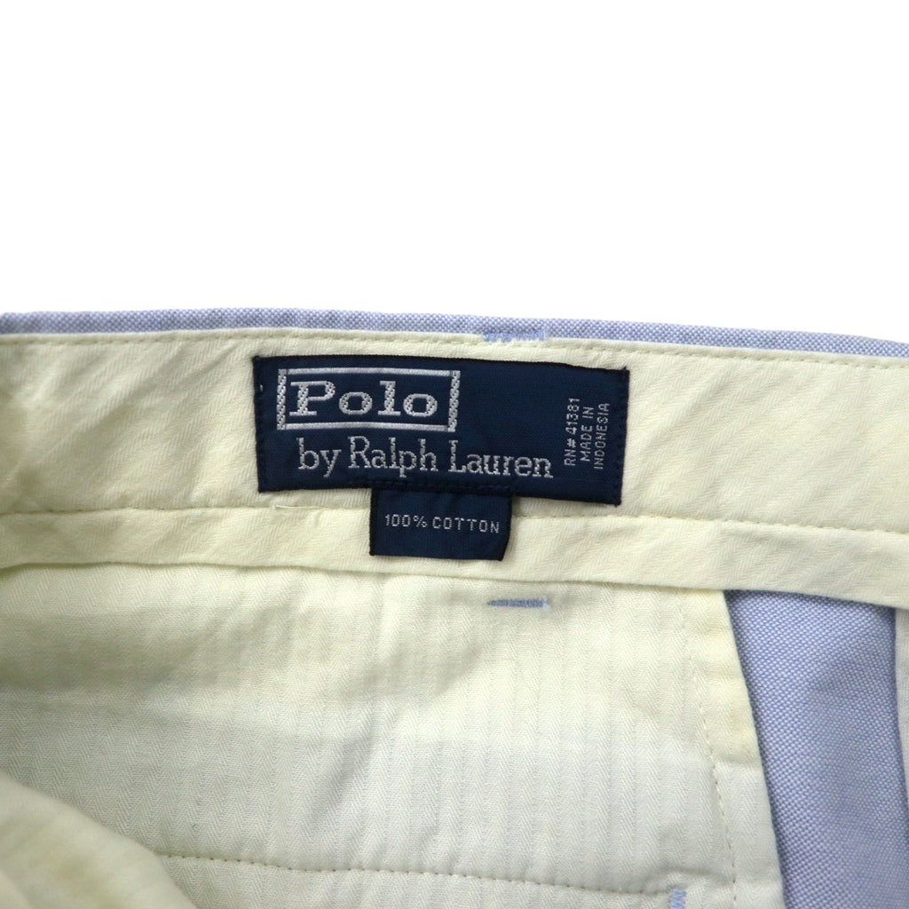 Polo by Ralph Lauren Pantaloni in twill di cotone blu 36