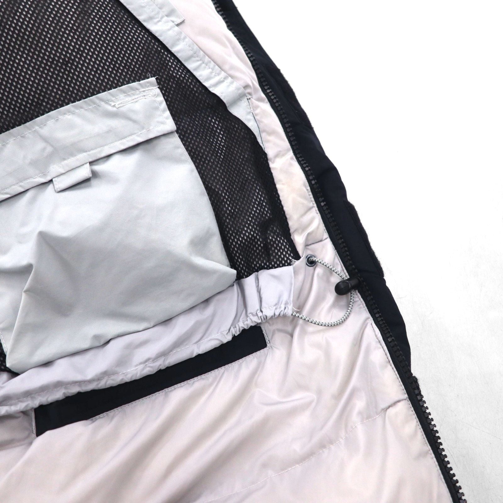 Columbia アイスウィンドパーカー ICE WIND PARKA ダウンジャケット XL ブラック ファー着脱可 ドローコード XM5329