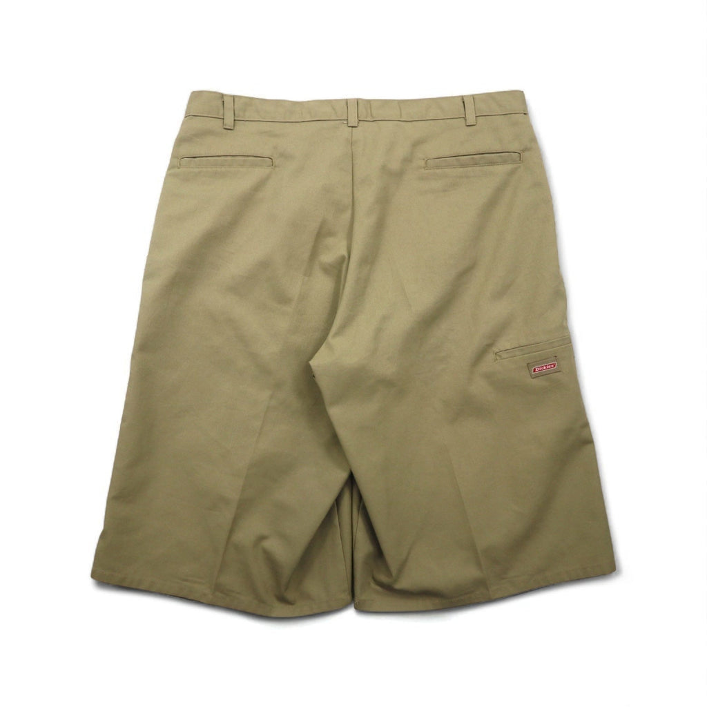 Dickies Pantaloncini da lavoro larghi a gamba larga, lunghezza al ginocchio, taglia XL, beige, GR615KH