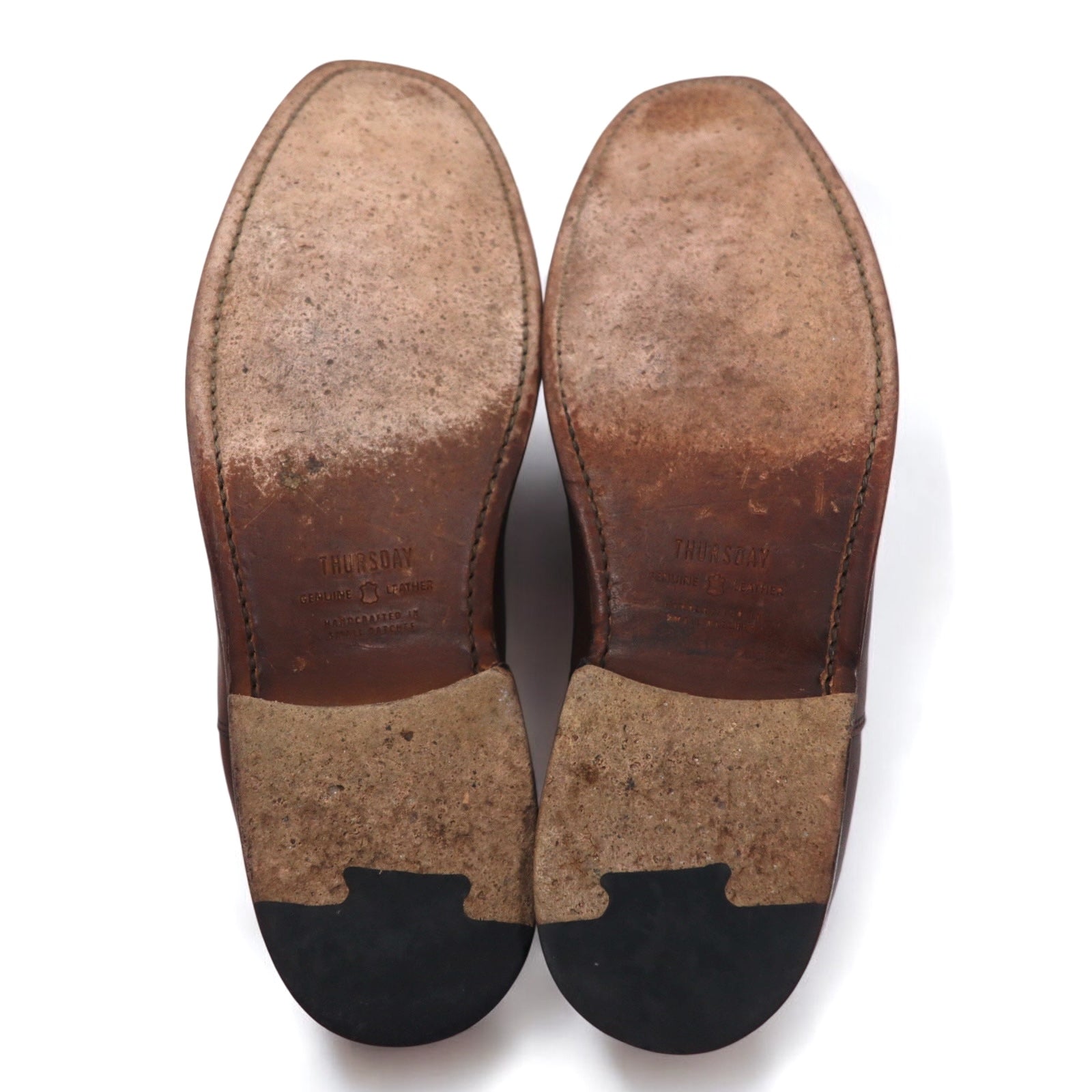 Thursday Boot Company Scarpe stringate Oxford cap-toe 28 cm in pelle marrone Edizione limitata Design newyorkese HAND CRAFTED Fabbricate in Messico