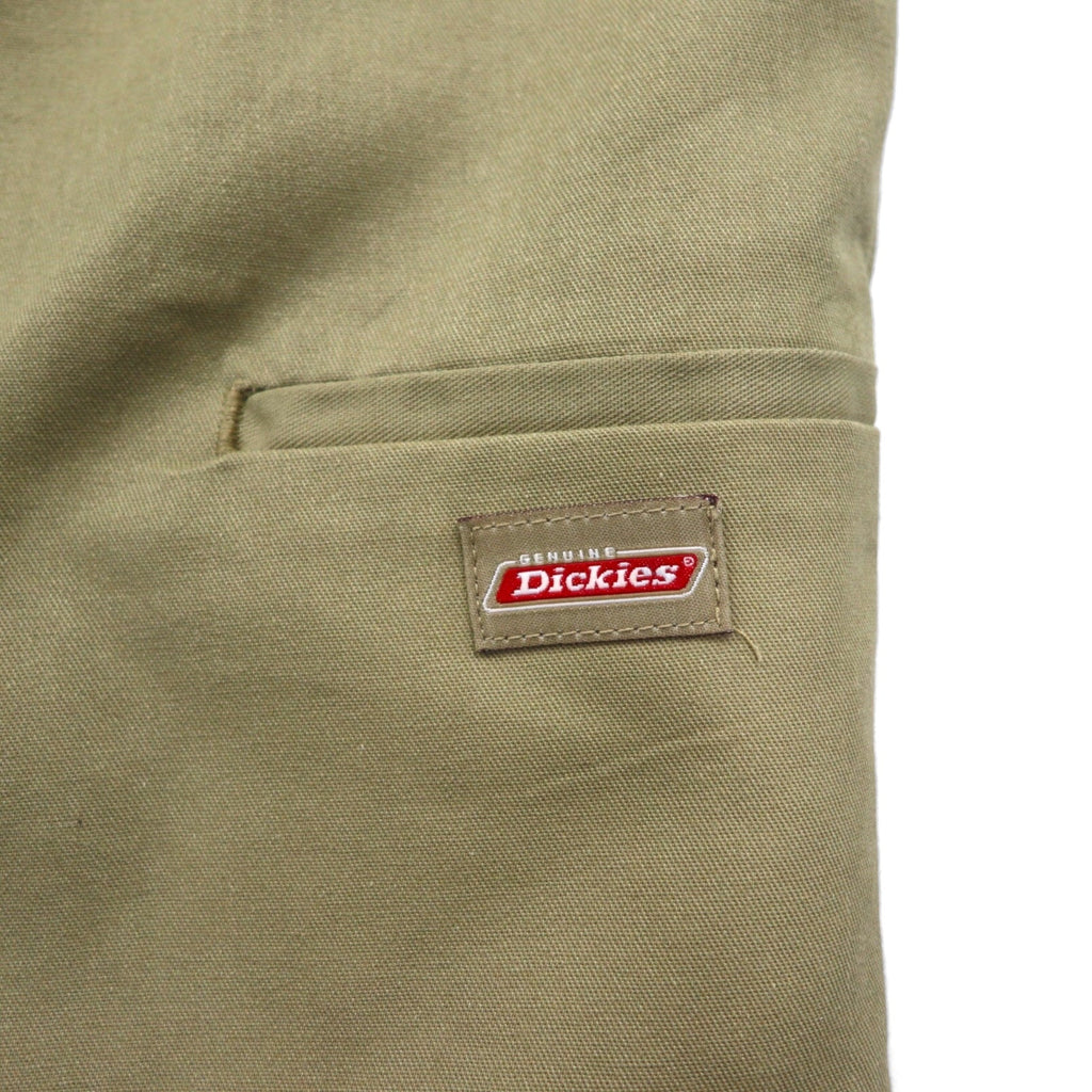 Dickies Pantaloncini da lavoro larghi a gamba larga, lunghezza al ginocchio, taglia XL, beige, GR615KH
