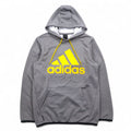 adidas Essentials Big Logo Hoodie S Grigio CLIMALITE AZ2564