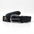 RUGBY Ralph Lauren スカル レザー  ベルト ブラック ウール シルバー バックル