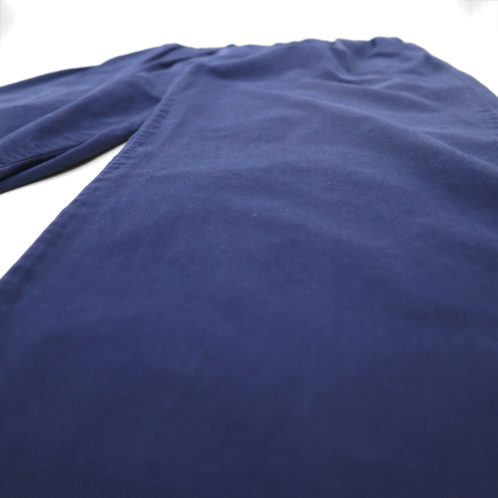 POLO GOLF RALPH LAUREN anni '90 pantalone chino ampio a due pinces L blu navy cotone