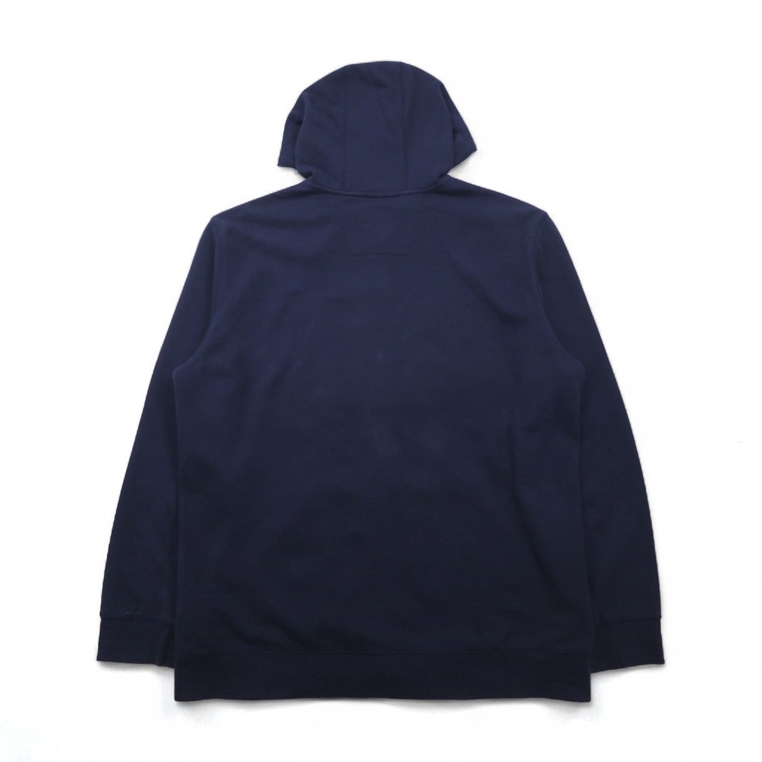 NAUTICA Felpa Full Zip Taglia Grande 2XL Blu Scuro con Interno Felpato e Logo Ricamato