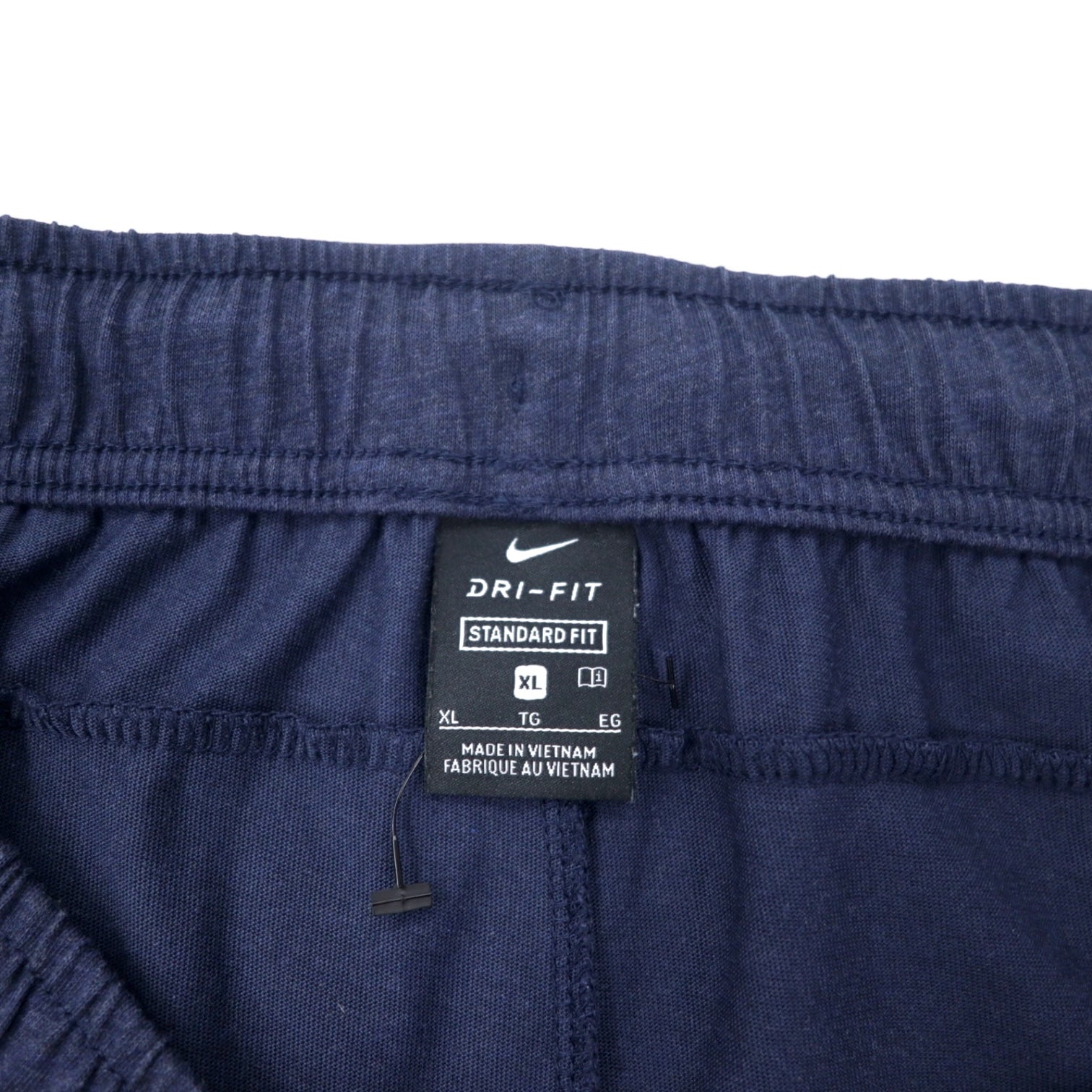 Nike Dri-FIT Pantaloncini da allenamento, lunghezza media, taglia XL, blu navy, in cotone, Dri-fit Training Gym Workout Cotton Blend Shorts CJ2044-473