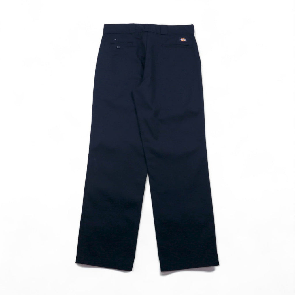 Dickies 874 Original Fit Pantaloni da Lavoro Chino L Blu Navy Poliestere Cotone