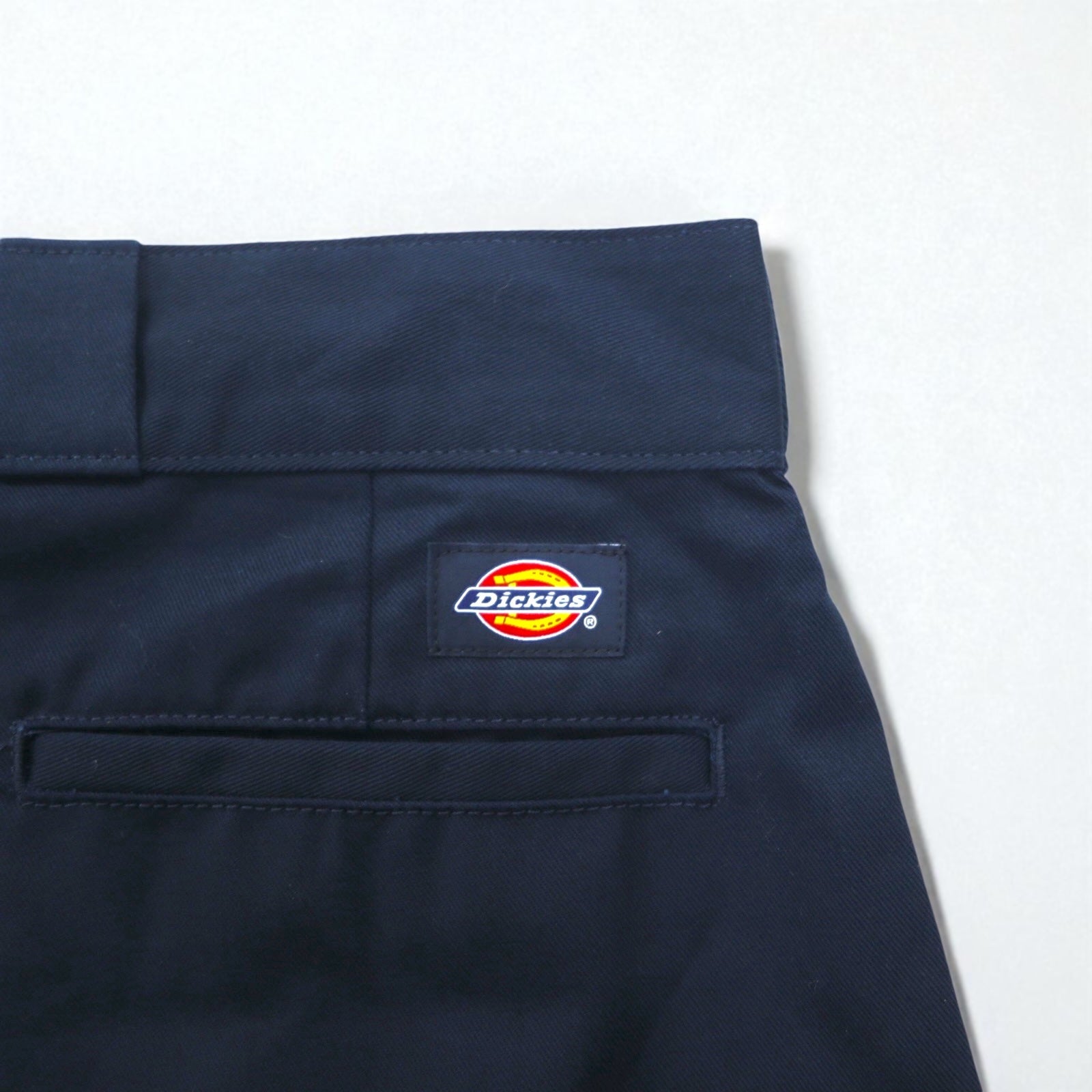 Dickies 874 Original Fit Pantaloni da Lavoro Chino L Blu Navy Poliestere Cotone