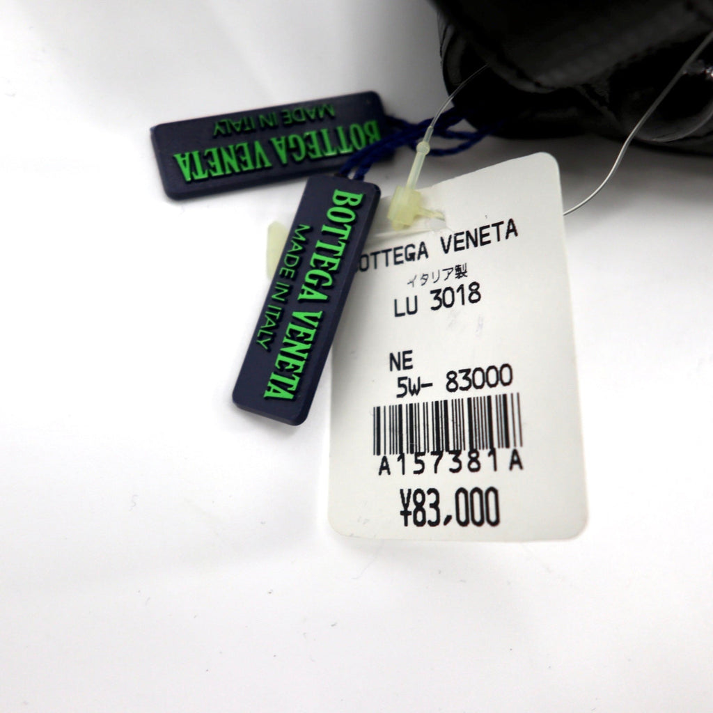 BOTTEGA VENETA ショルダーバッグ ブラック レザー型押し 未使用品
