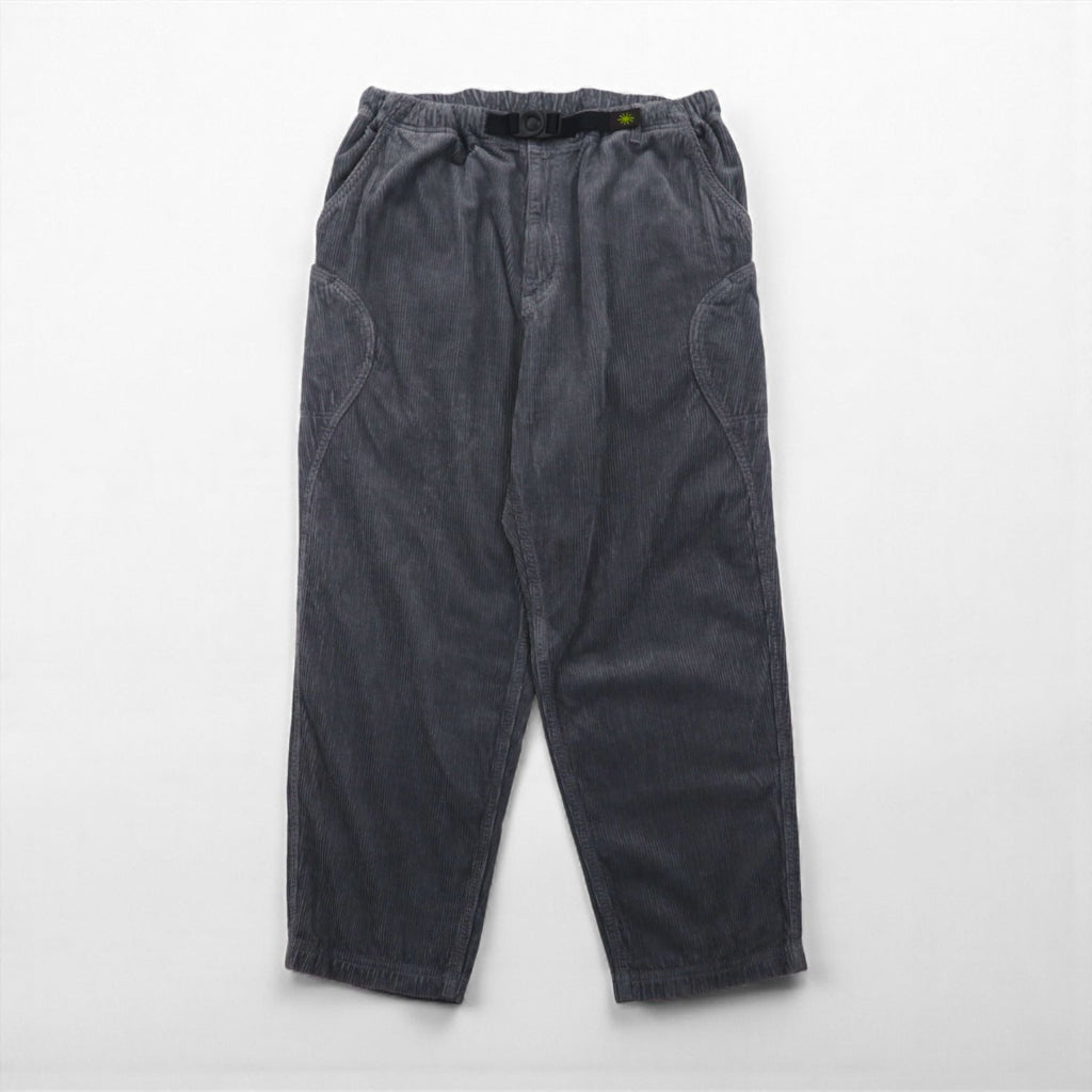 GOHEMP コーデュロイ イージーパンツ HIGH EXPLORER PANTS アウトドア クライミングパンツ L グレー テーパード ルーズシルエット