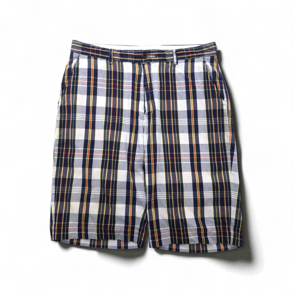 Polo by Ralph Lauren anni '90 pantaloncini corti M blu navy a quadri cotone