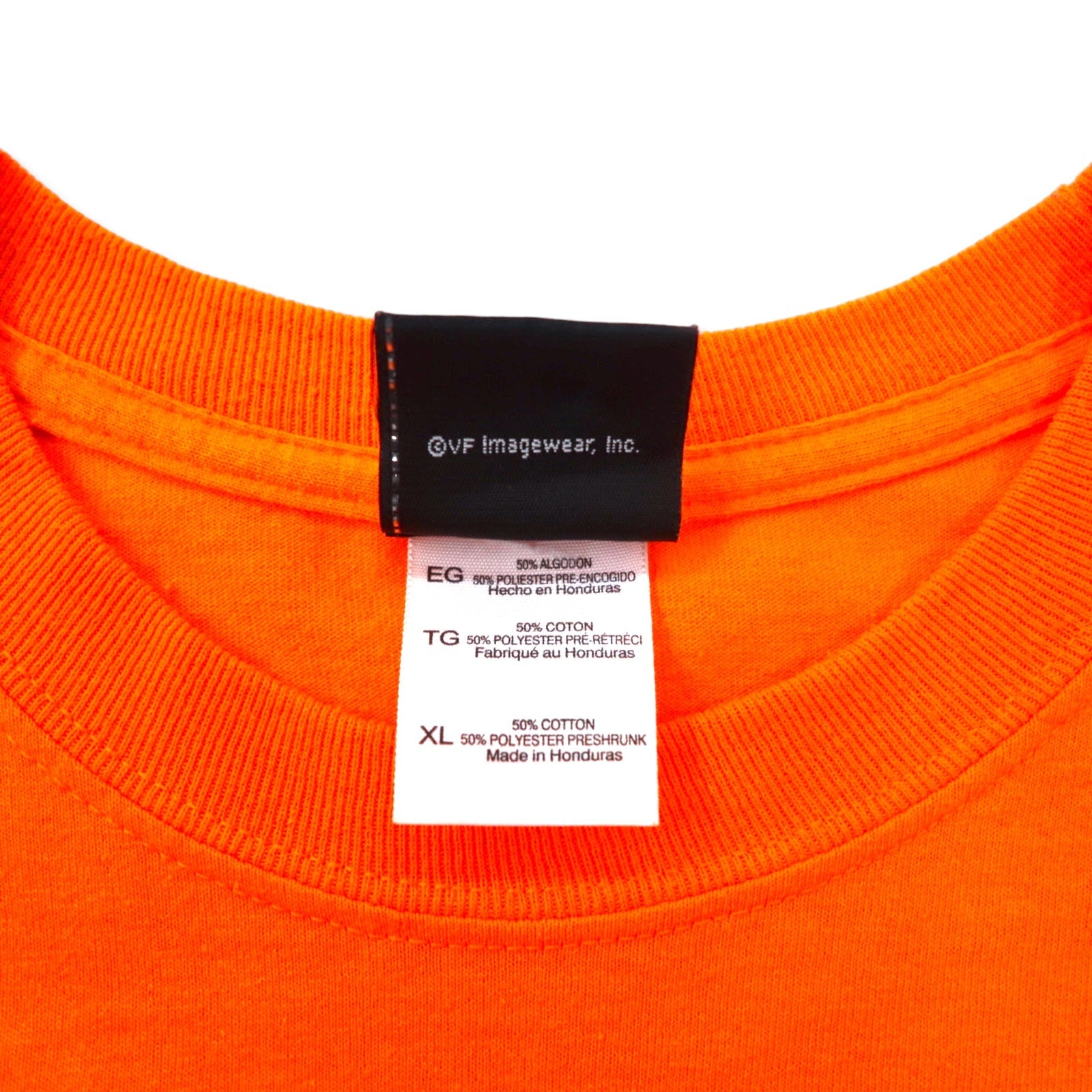 HARLEY DAVIDSON Maglietta a maniche lunghe con motivo Fire Design L/S T-shirt XL Arancione Cotone ATTITUDE INCLUDED Taglia grande