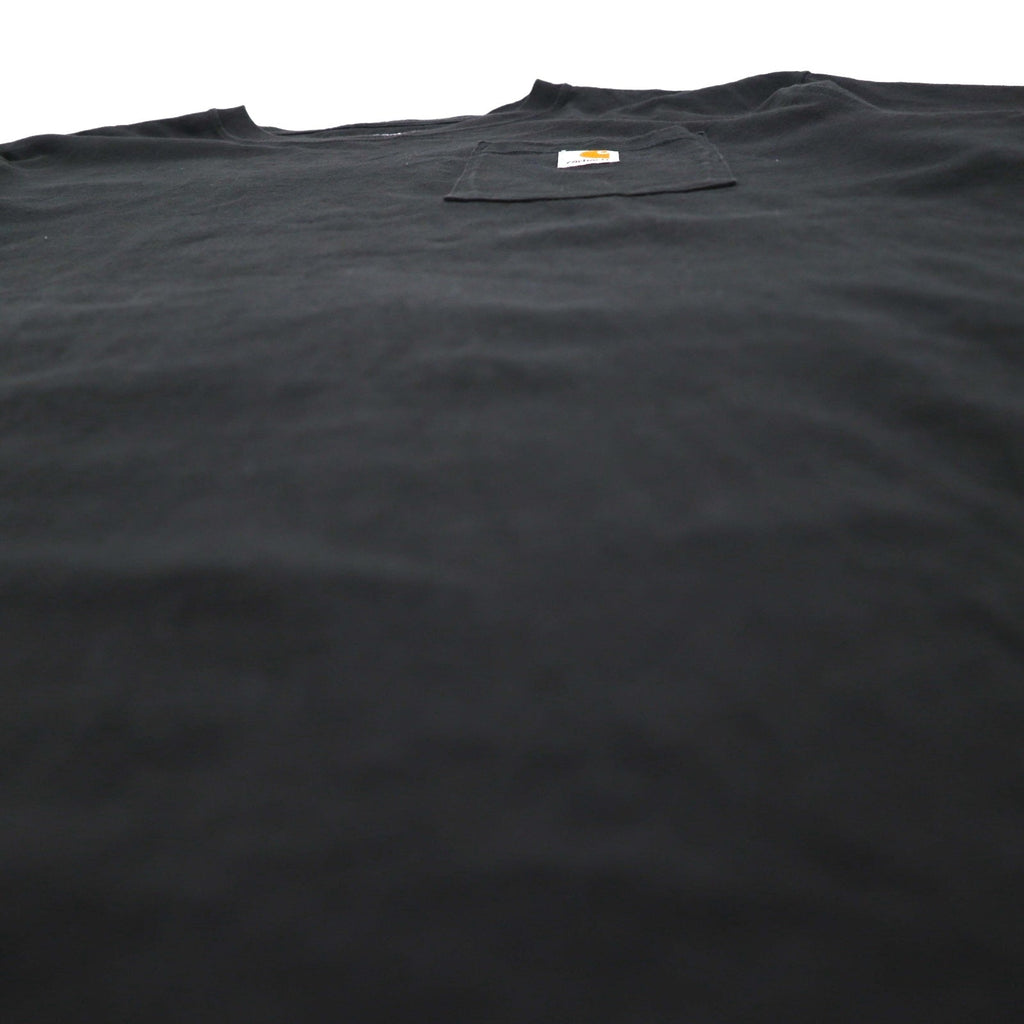Carhartt T-shirt taschino taglio comodo XL LOOSE FIT nero cotone