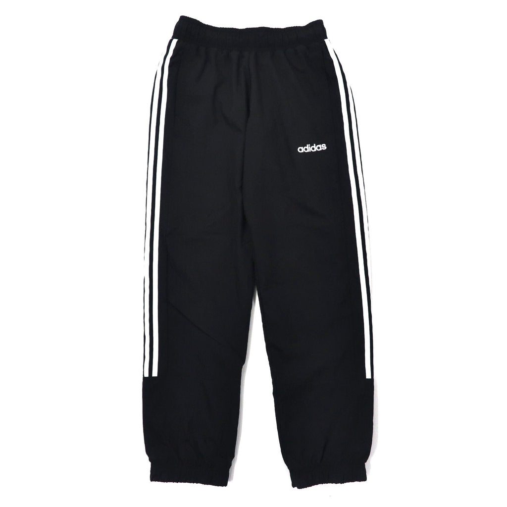 adidas Tuta in tessuto set completo tuta sportiva M nero nylon 3 strisce logo ricamato GL7467