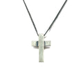 GUCCI - Collana/Girocollo con ciondolo a croce "Fancy" in argento sterling 925, Made in Italy